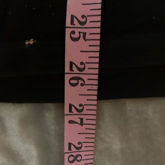 Adidas size small women’s black tee with bleached areas EUC - Picture 6 of 6